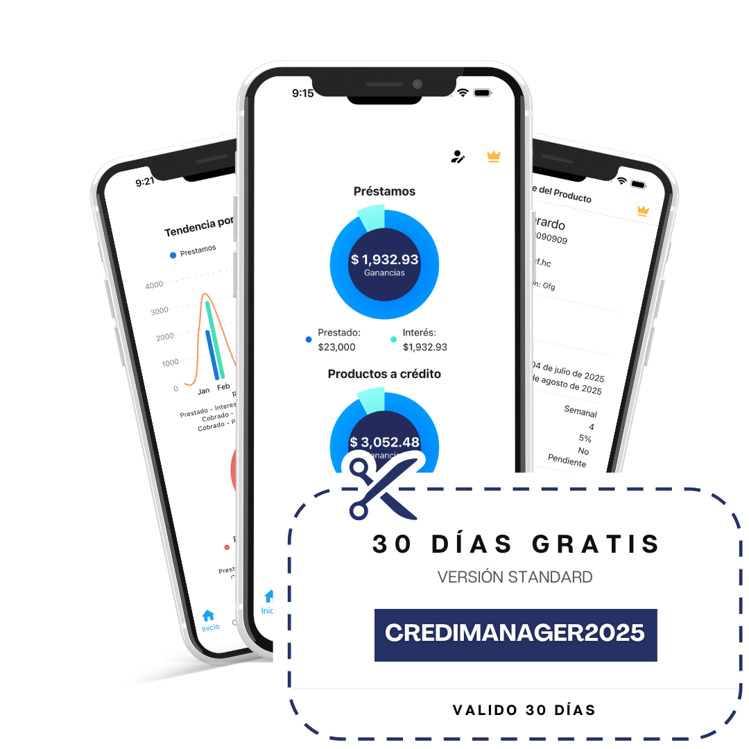 Pantallas de CrediManager